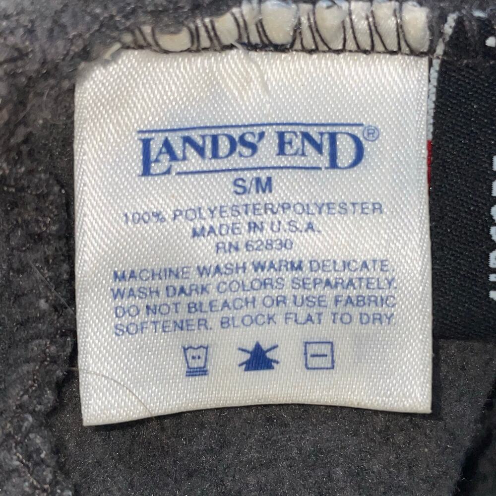 Lands End Aircore Fleece Bucket Hat Womens S/M Gray Made in USA Cloche Vintage - Picture 6 of 10